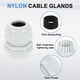 thumbnail image 3 of 5Pack G 3/4" Pasacables de Nailon, Grommet Ajustable Impermeable para Cables, Gris, 3 of 6