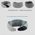 thumbnail image 3 of Travel Pillow Car Plane Cushion U Shaped Memory Foam Neck Support Soft Head Rest, 3 of 3