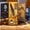 (Ink Cartridge Version) Golden Wings 8-Piece Set--Black--No Bag, variant on Vintage-style gold-dipped feather pen European British-style dip pen gift box business dip pen wax seal gift set