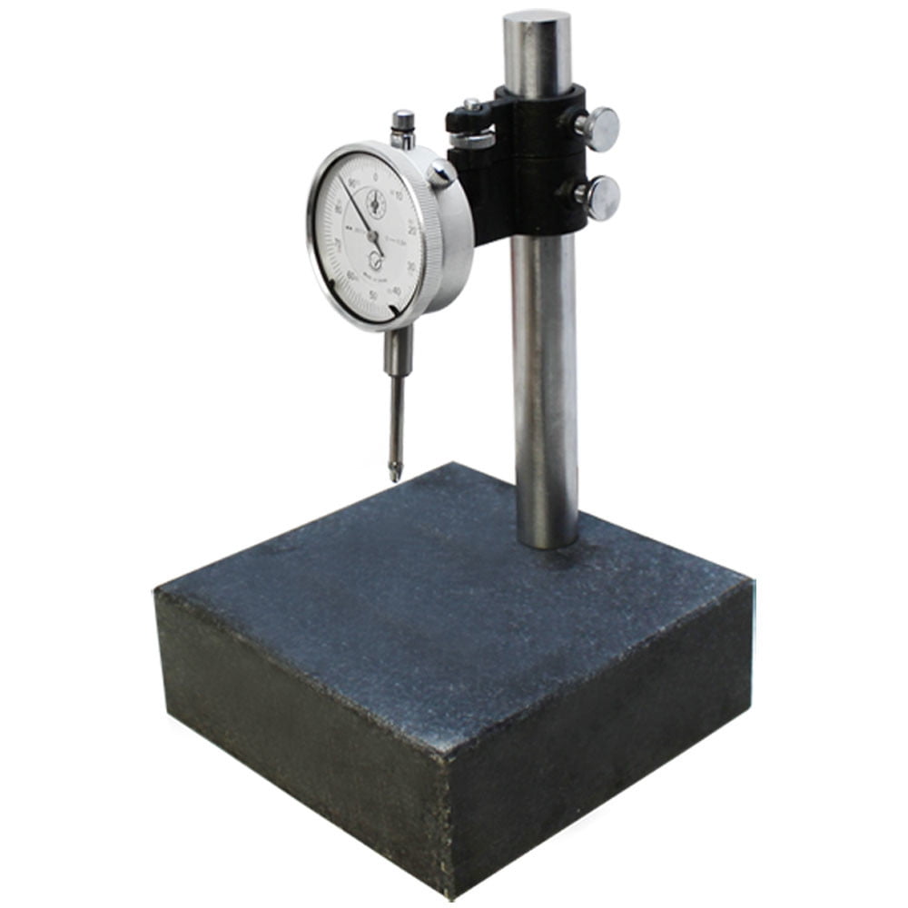 Buy 6x6x2 Granite Check Stand Surface Plate & DIAL INDICATOR Gauge Granite Block Online in India
