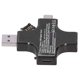 thumbnail image 1 of Probador de corriente digital USB Ticfox, probador de medidor de corriente de voltaje, detector de voltímetro, construido para durar, 1 of 12
