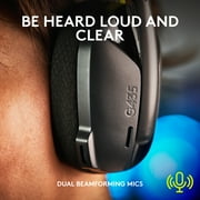 Logitech G Gaming Wireless Headset G435 18h Battery Black