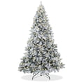thumbnail image 1 of Árbol de Navidad Casafield, pino cubierto de nieve, 6 pies con soporte, 1 of 7