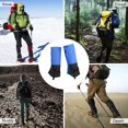 thumbnail image 5 of Snake Gaiters for Men - Waterproof Ski Boot Leg Protector | Adjustable Portable Outdoor Leg Guards with Durable Anti-Slip Material, Lightweight & Breathable for Hiking Climbing Trail Running Wading, 5 of 9