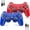 Blue+Red, variant on Turpow 2 Pack Controller for P3, Wireless Bluetooth Controller Gamepad Joystick, Double Vibrating Controller for P3 with Charger Cable Cord Thump Grips，2 Charging Cables - Red&Blue