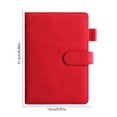 thumbnail image 3 of Red Paper Notebook Meeting Record Book Simplified Business Office Thickened 5.91X8.46 Inch, 3 of 7