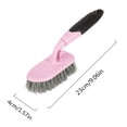 thumbnail image 3 of THHEIC Floor Scrub Brush with Short Handle, Stiff Bristles Deck Brush for Bathroom, Patio, Garage, Kitchen and Tile Cleaning, 3 of 3