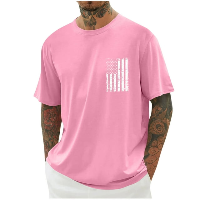 Tops para hombre, blusas y camisas de cuello redondo y manga corta para hombre, blusas casuales de cuello redondo con estampado de moda para hombre, blusas de cuello redondo y manga corta, camisas par