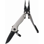 SOG Knives SOG Flash MT Silver and Black Multitool 2.4in Black Clip Point Blade SOG29550141