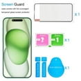 thumbnail image 6 of Ebizware for iPhone 15 Phone Case with Screen Protector, Liquid Silicone Case Cover for Apple iphone 15, Full-Body Protective Case Shockproof Slim Cover with Microfiber Lining (Mint Green), 6 of 9