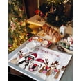 thumbnail image 6 of Christmas Placemats Set of 4, Christmas Dogs Place Mats Puppy Snowflake Placemat Table Decoration for Kitchen Table Dinner Xmas Holiday Party Home Decor Indoor Outdoor 13x19 Inch, 6 of 9