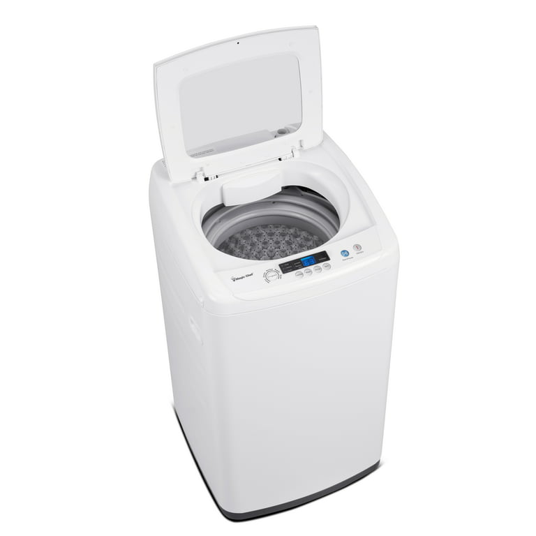 Magic Chef 0.9 Cu. ft. Compact Topload Washer, White