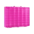 thumbnail image 1 of GROWTH TANK Boîte de Rangement pour Jouets 48 Compartiments Transparente avec Poignée Bac de Rangement pour Perles Écrous Couture Rose, 1 of 9