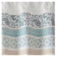 thumbnail image 2 of Printed and Pieced Rod Pocket Valance Aqua 50x18", 2 of 9