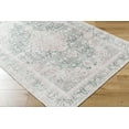 thumbnail image 5 of Hauteloom Yanis Living Room, Bedroom Machine Washable Area Rug - Traditional - Medium Green, Cream, Olive - 18" x 18" Sample, 5 of 9