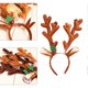 thumbnail image 5 of Reindeer Antler Hair Hoop For Christmas Carnival And Masquerade Events In Coffee Color 1Pack Decorative Accessory, 5 of 5