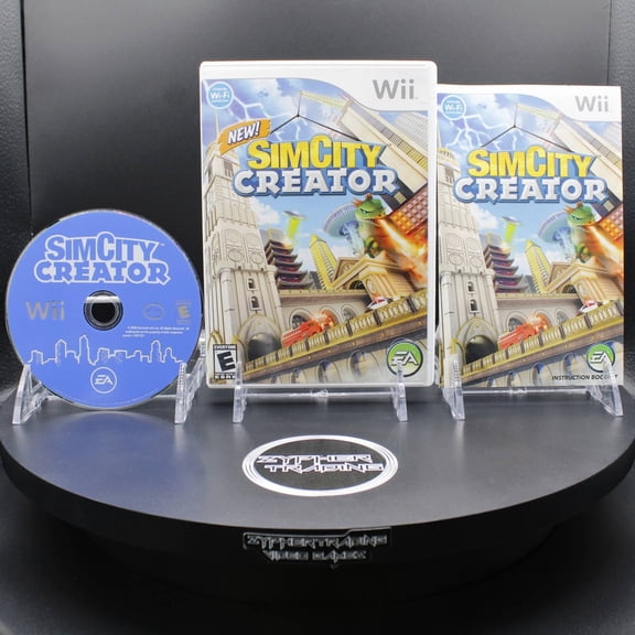 Restored SimCity Creator | Nintendo Wii