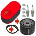 thumbnail image 1 of 951-12260 Air Filter Oil Fuel Filter Line Spark Plug Kit for LT3800 4P90HU Accessories, 1 of 5