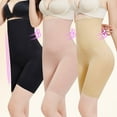 thumbnail image 3 of Pantalones abdominales de cintura alta sin costuras Four Seasons, pantalones tipo bóxer de seguridad, ropa moldeadora corporal anti-luz, pantalones abdominales posparto para mujer, 3 of 5