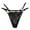 Beige, variant on Women's Panties Sleek Satin Sheer Lace Thong with Low Rise Comfort and Delicate Mesh Detailing Pink One Size