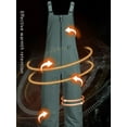 thumbnail image 4 of Aunavey Mens Insulated Bib Overalls Waterproof Ski Bib Overalls Winter Snowboarding Pants, 4 of 6