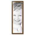 thumbnail image 2 of ArtToFrames 12" x 38" Honey with Gold Picture Frame, 12x38 inch Brown MDF Poster Frame (WOM-4446), 2 of 7