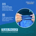 thumbnail image 3 of NEH T-Top Boat Cover 17-19ft, Thick Heavy Duty Fabric, Fade-Proof, Rip Resistant, Waterproof, Trailerable, Hard Top Center Console Cover, Pacific Blue, 3 of 9