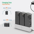 thumbnail image 3 of Battery Charger for DJI AVATA 2 Drone,Quick Charging Hub Portable Charging Base Power Station for AVATA 2,AVATA 2 Charger Charge Manager Battery Saver, 3 of 7