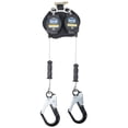 thumbnail image 1 of Werner R413008LE-R 8' Bantam Twinleg Leading Edge SRL with Aluminum Rebar Hook, 1 of 4