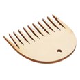 thumbnail image 3 of DIY Braided Tools,11 Teeth Wooden Weaving Loom Comb Tool Weaving Wood Comb Meticulously Designed, 3 of 9