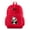 Red, variant on - PD Moreno's Panda Wearing A Tiara - Cute School Travel Backpack