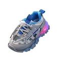 thumbnail image 3 of Bwdbhd Toddler Sneakers Toddler Shoes for Girls Children Baby Girls Boys Shoes Sport Sneakers Shoes Light Up Shoes(Toddler/Little Kids/Big Kids) Gray,10.5, 3 of 5