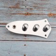 thumbnail image 4 of Durable Wired Guitar Control Plate, With Knurled Knob Guitar Control Plate, For Instrument Lovers Jazz Bass, 4 of 8