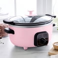 thumbnail image 2 of GreenLife 3.5QT Slow Cooker, Non-Toxic Ceramic Nonstick, Pink, 2 of 8