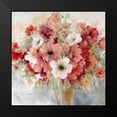 thumbnail image 2 of Robinson, Carol 12x12 Black Modern Framed Museum Art Print Titled - Gardens Passion, 2 of 5