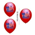 thumbnail image 3 of Fasiaou 4th of July Balloons Patriotic Party Decorations Red White Blue Balloons for Independence Day BBQ Picnic Pool Party 12 Inch Latex Balloons Pack of 3, 3 of 6