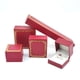 thumbnail image 5 of Caja de joyería de ángulo recto rojo de alta gama con transmisión en vivo con colgante de productos, collar, caja de anillo, embalaje de regalo de joyería de oro, 5 of 5