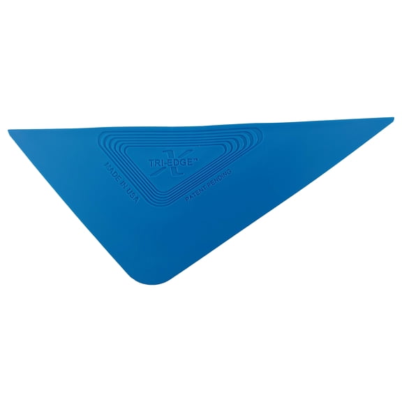 Blue Tri-Edge X Window Film Tint Installation Tool