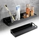 thumbnail image 5 of Estantes Porta champú Colgante Estante de baño decorativo negro Estante para especias para L, 5 of 9