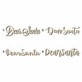thumbnail image 1 of Dear Santa Sign Unfinished Wood Cutout Home Decor DIY Option 2- 48" Wide / 1/2", 1 of 3