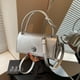 thumbnail image 1 of Bolso pequeño cuadrado combinable con temperamento 2025, nuevo, sencillo y moderno, bolso de hombro bajo el brazo, bolso de mensajero informal sencillo, 1 of 3