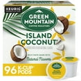 thumbnail image 1 of Green Mountain Coffee Roasters Island Coconut Keurig Single-Serve K-Cup Pods, Light Roast Coffee, 96 Count (4 Packs of 24), 1 of 13