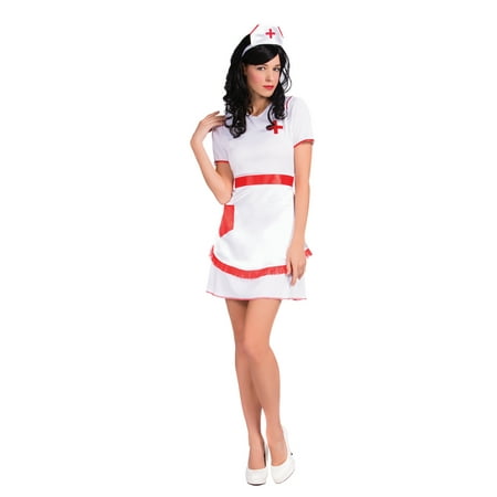 Women Nurse Uniform Hospital Scrubs Outfit Cosplay Halloween