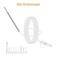 thumbnail image 2 of Mini Camera 3.9MM 6 LEDs Three-in-one Interface USB Inspection Ear Nose Visual Health Care with Ear Pick Set, 2 of 7