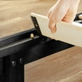 thumbnail image 6 of Mellow Naturalista Classic 16" Solid Wood Platform Bed with Wooden Slats, Black, Full, 6 of 11