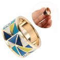 thumbnail image 2 of 1pc Fashionable Scarf Ring Scarves Buckle Smooth Titanium Steel Dressing Buckle, 2 of 9