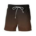 thumbnail image 5 of Xysaqa Mens Swim Trunks Men Big & Tall Casual Summer Gradient Color Beach Shorts with Pockets and Drawstring S-5XL, 5 of 9