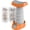 Orange, variant on Push Up Assist High-Strength Spring Steel Push Up Helper Device with Waist and Core Support Home Gym Essentials, Push Up Stand for Chest Shoulder Grey