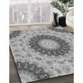 thumbnail image 3 of Ahgly Tapis Rectangulaire Lavable en Machine Intérieur Transitionnel Gris Fumé, 3 Pieds x 5 Pieds, 3 of 7