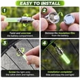 thumbnail image 4 of Radetop Bike Wheel Lights 2 Pack, Motion Activated LED Valve Lights for Night Riding, 4 of 4